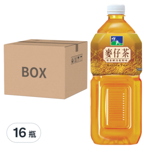 悅氏 礦泉茶品 麥仔茶, 2L, 16瓶