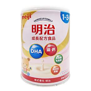 meiji 明治 金選奶粉 1-3歲, 800g, 1罐