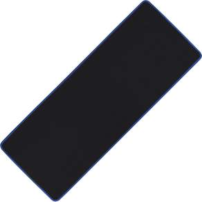 iCrown 橫幅長版滑鼠墊 ICR-LPD80, 黑色 + 藍色, 1個