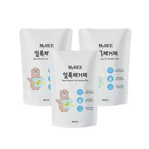 MyBEE 孩童衣物去污噴霧補充包, 300ml, 3包