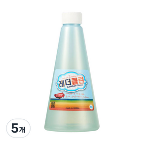 皮革清潔皮革洗衣液, 400ml, 5個