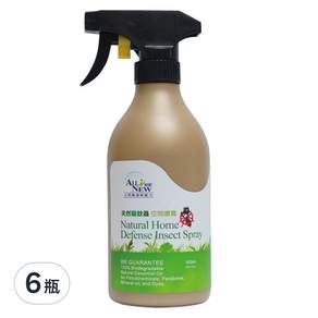 ALL NEW 統新 天然驅蚊蟲空間噴霧, 500ml, 6瓶