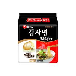 NONGSHIM 農心 馬鈴薯麵, 100g, 4包, 1袋