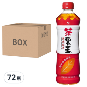 茶裏王 英式紅茶, 600ml, 72瓶