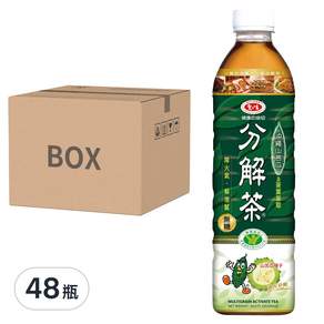 愛之味 健康油切分解茶, 590ml, 48瓶