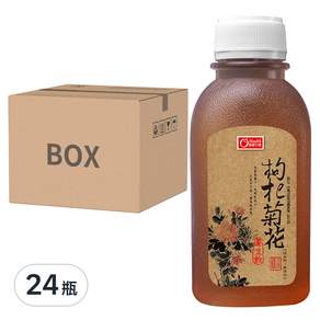 康健生機 枸杞菊花飲, 350ml, 24瓶