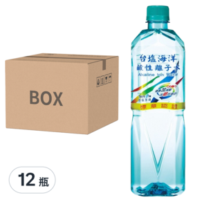TAIYEN 台塩生技 海洋鹼性離子水, 1.5L, 12瓶