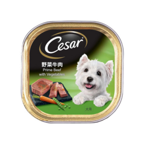 Cesar 西莎 野菜牛肉餐盒, 100g, 24個