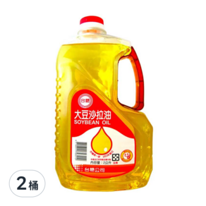 台糖 沙拉油, 2L, 2桶