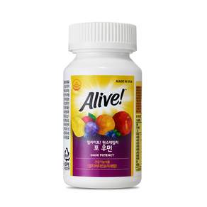 Alive 女性綜合維他命錠, 30顆, 1罐