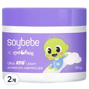 Soibebe嬰兒超Ato霜, 300g, 2個