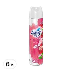 farcent 花仙子 芳香噴霧 玫瑰, 320ml, 6瓶