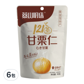 燕山明珠 甘栗仁, 90g, 6包