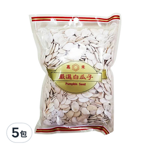 嘉禾 白瓜子, 400g, 5包