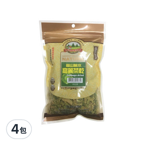 旺來旺 高山脫水高麗菜乾, 250g, 4包