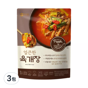 OURHOME 辣牛肉湯, 300g, 3包