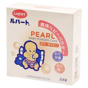 Lupart 日雅 真珠酵素爽身粉餅 0歲以上, 30g, 1盒