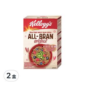 Kellogg's 家樂氏 ALL-BRAN 高纖麥麩 早餐穀物, 315g, 2盒