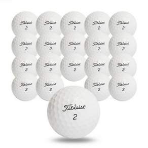 Titleist 上級高爾夫球, 白色, 1顆, 20顆