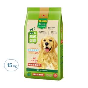 Petlife 寶多福 成犬專用 美食犬餐 乾飼料, 牛肉, 15kg, 1袋