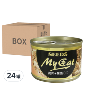 惜時 MyCat 我的貓 大5號機能餐, 雞肉+鮪魚1:1, 170g, 24罐