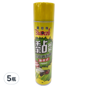 BlackPearl 黑珍珠 黏吊吊昆蟲誘黏膠, 750ml, 5瓶