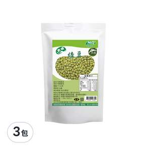 茂格生機 有機綠豆, 450g, 3包