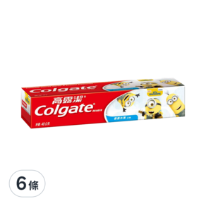 Colgate 高露潔 兒童牙膏 凝露 涼涼薄荷口味, 40g, 6條