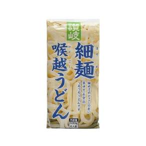 Sanuki Shisei 細麵喉越烏龍麵, 600g, 1包