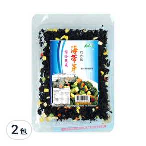 茂格生機 海帶芽 綜合蔬菜, 80g, 2包