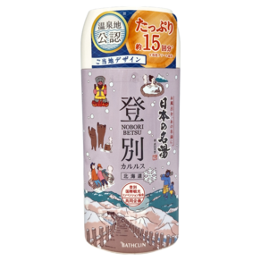 BATHCLIN 巴斯克林 日本名湯 溫泉浴鹽 135246 登別, 450g, 1瓶