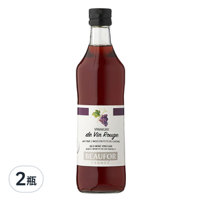 BEAUFOR 堡芙 紅酒醋, 500ml, 2瓶