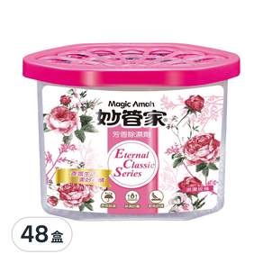 妙管家 芳香除濕劑 玫瑰花香, 400ml, 48盒