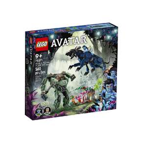 LEGO 樂高 阿凡達系列, #75571, 妮特麗與死神獸對抗武裝移動平台 Neytiri & Thanator vs. AMP Suit Quaritch, 1盒