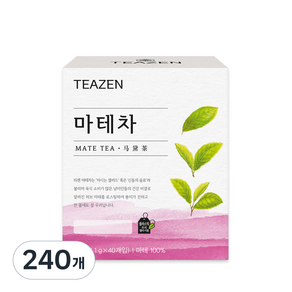 TEAZEN 烤馬黛茶, 1.1g, 40入, 6個