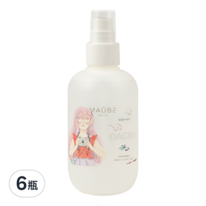 MAUBE 身體香氛噴霧 花香, 200ml, 6瓶