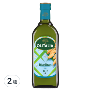 OLITALIA 奧利塔 玄米油, 1L, 2瓶