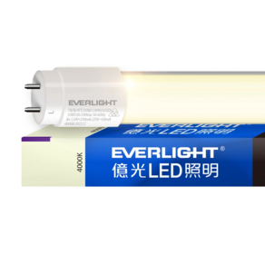 Everlight 億光 安定器內藏型LED燈管 T8 20W, 自然光, 1個