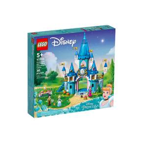 LEGO 樂高 迪士尼系列 #43206, 灰姑娘和白馬王子的城堡 Cinderella and Prince Charming's Castle, 1盒