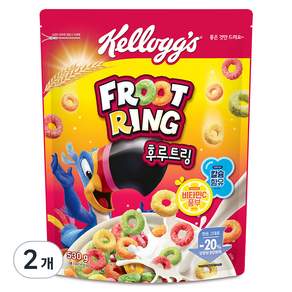 Kellogg's 家樂氏 香果圈穀物脆片, 530g, 2包