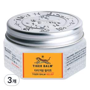 TIGER BALM 虎標 萬金油軟膏, 25g, 3個