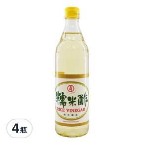 工研 糯米酢, 600ml, 4瓶