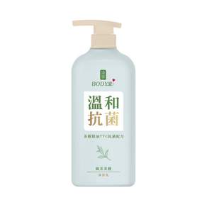 澡享 BODY愛抗菌沐浴乳 綠茶茶樹, 900g, 1瓶