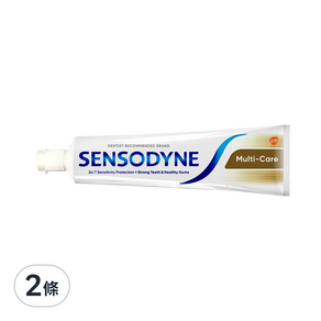 舒酸定 長效抗敏 多元護理 牙膏, 160g, 2條