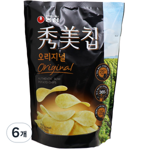 Nongshim 農心 秀美原味洋芋片, 85g, 6袋