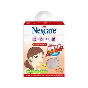 3M Nexcare 痘痘隱形貼 綜合型 超值加量分享包, 92顆, 1盒