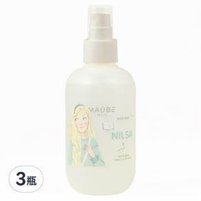 MAUBE 身體香氛噴霧 柑橘香, 200ml, 3瓶