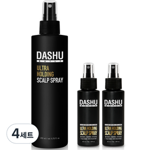 DASHU Ultra Holding Scalp Hair Loss Relief 髮膠 200ml + 50ml x 2p, 4套