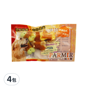 PARMIR 帕米爾 犬用餅乾 5入, 香濃雞肉綜合口味, 4包