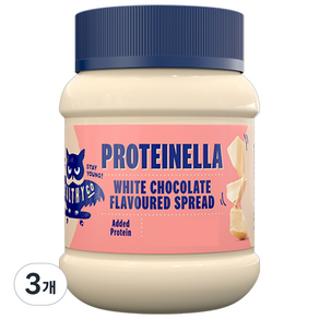 Proteinella 白巧克力味醬, 200g, 3個